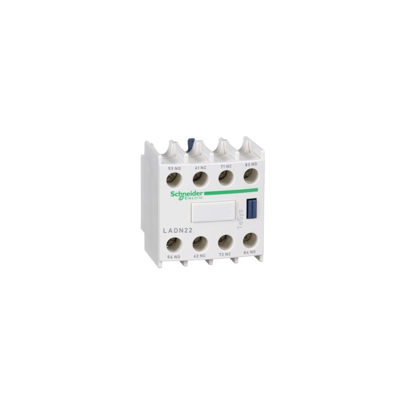 

Aux Cont Ladn22 2Na+2Nc Front Schneider Electric Ladn22