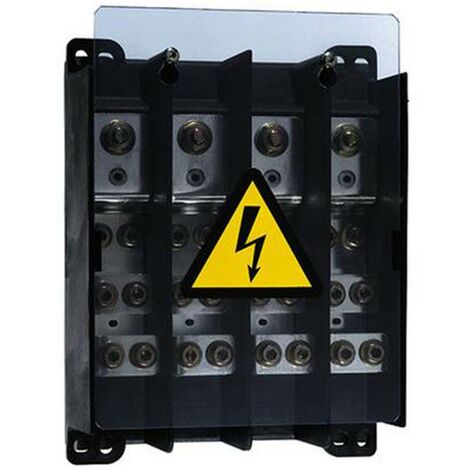 Bloque de terminales de Legrand tetrapolare 250 1x70-1x50-1x35-2x35 037400