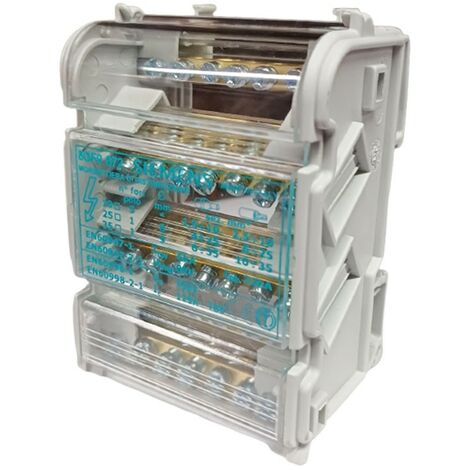 Bloque de terminales Siemens 4P DISTR. 4 polos 100A 8GF9872
