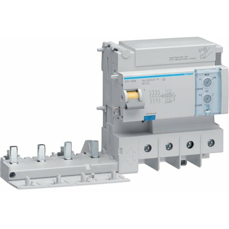 

Bloque diferencial Vigi HM 4P 80-100-125A regulable Clase A HI BTH480E - Hager