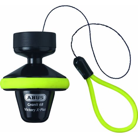 Bloque disque homologué SRA – Abus Granit Victory X Plus 68 Roll up – Acier cémenté – Système Roll-up avec câble intégré