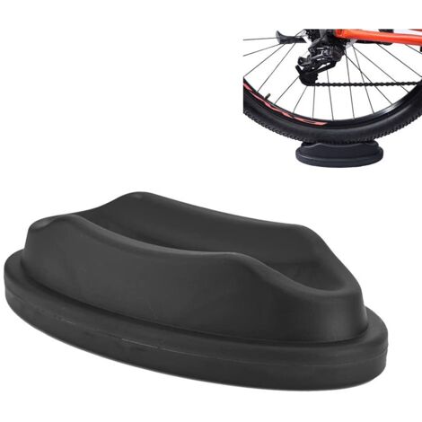 Bloque elevador de rueda de bicicleta Bloque elevador de rueda delantera de bicicleta, soporte de rueda delantera de bicicleta con almohadillas de goma antideslizantes para entrenamiento de ciclismo e