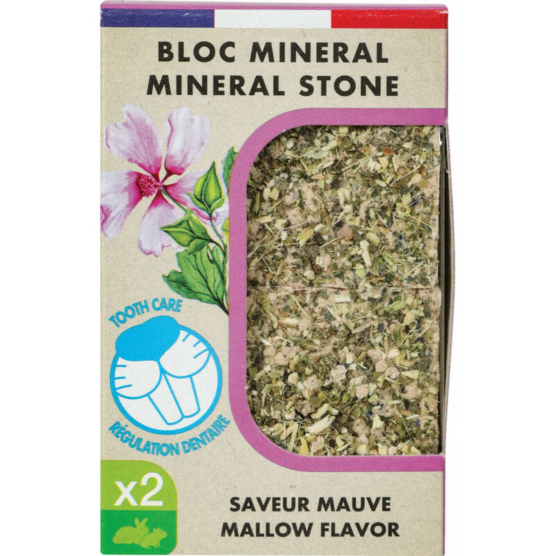 

Bloque mineral del Edén sabor púrpura para roedores 200g