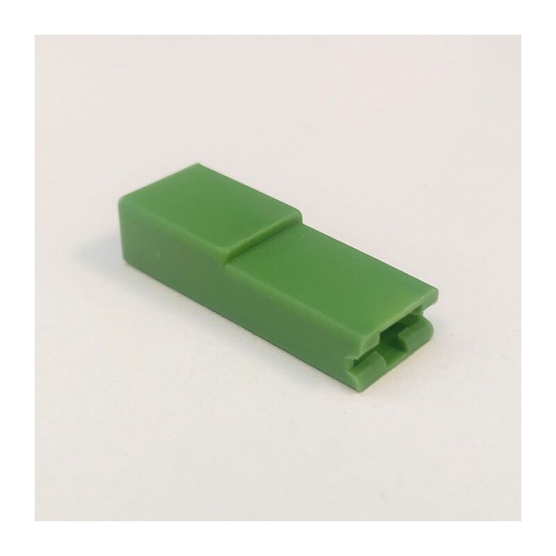 

Bloque para Faston Femenino 6,3 Frontal Nylon Verde