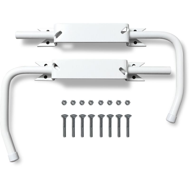 Bloque Volet Blanc - La Paire Standard pour Volet Alu