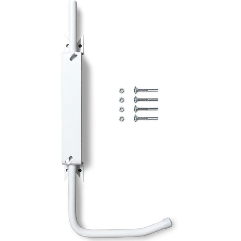 Bloque Volet Long Blanc - Droit pour Volet Bois