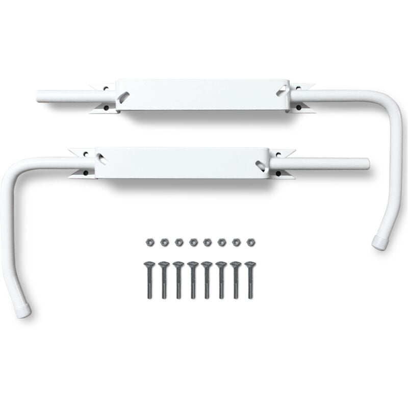 Bloque Volet Long Blanc - La Paire pour Volet Alu