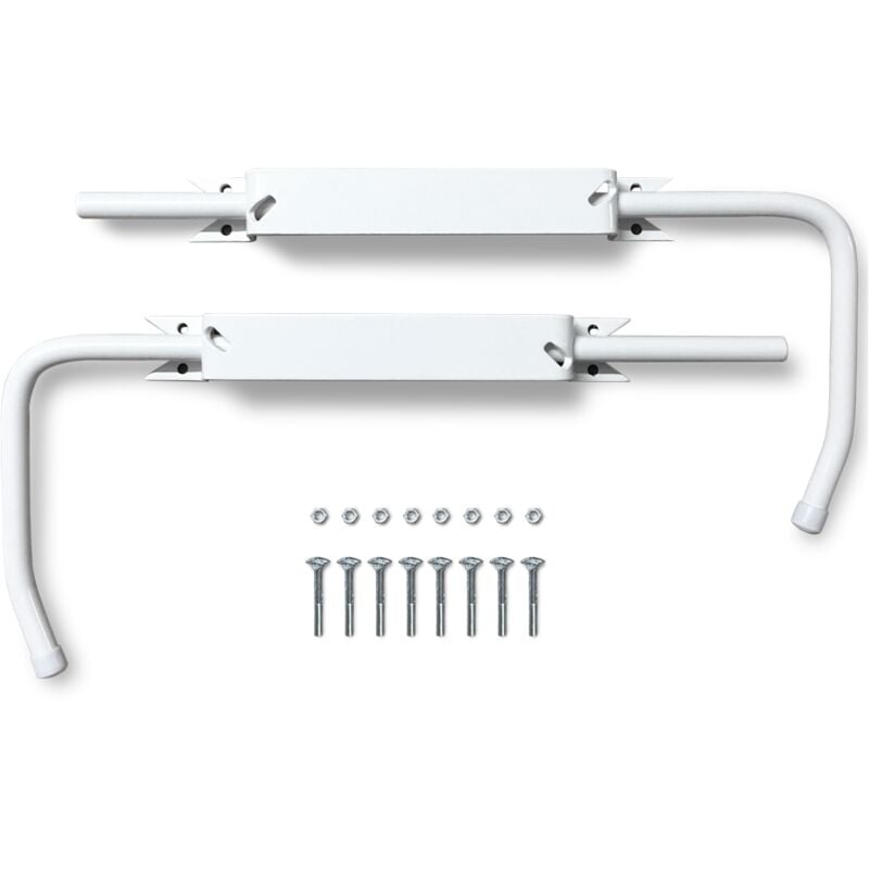 Bloque Volet Long Blanc - La Paire pour Volet Bois