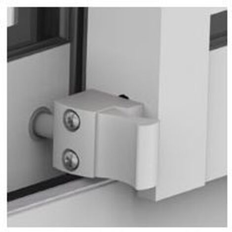 Bloqueador para ventana automático. Blanco.