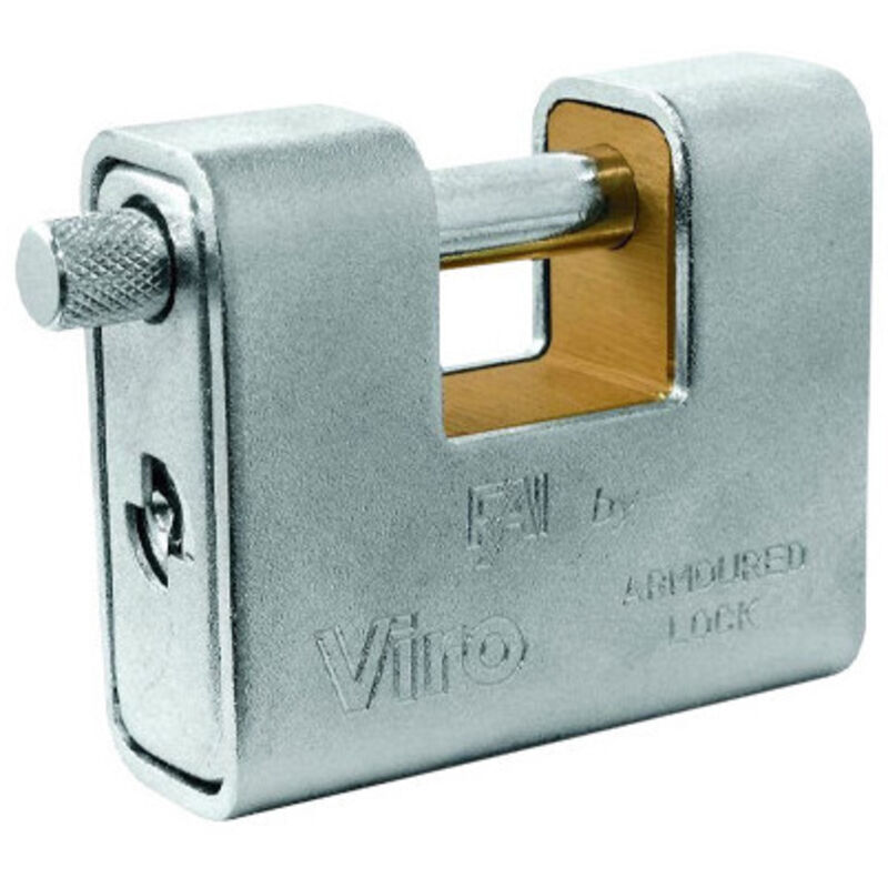 Candado blindado Viro Fai 4016 – cuerpo de acero – Ø 81 mm