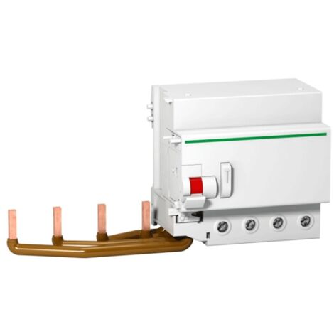 Bloqueo diferencial Schneider 4P 125A 500mA AC 5 módulos A9N18571