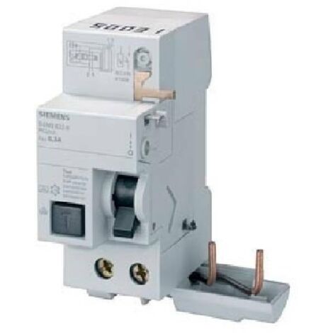 Bloqueo diferencial Siemens 2P 63A 500mA AC tipo 2 módulos para 5SY 5SM27250