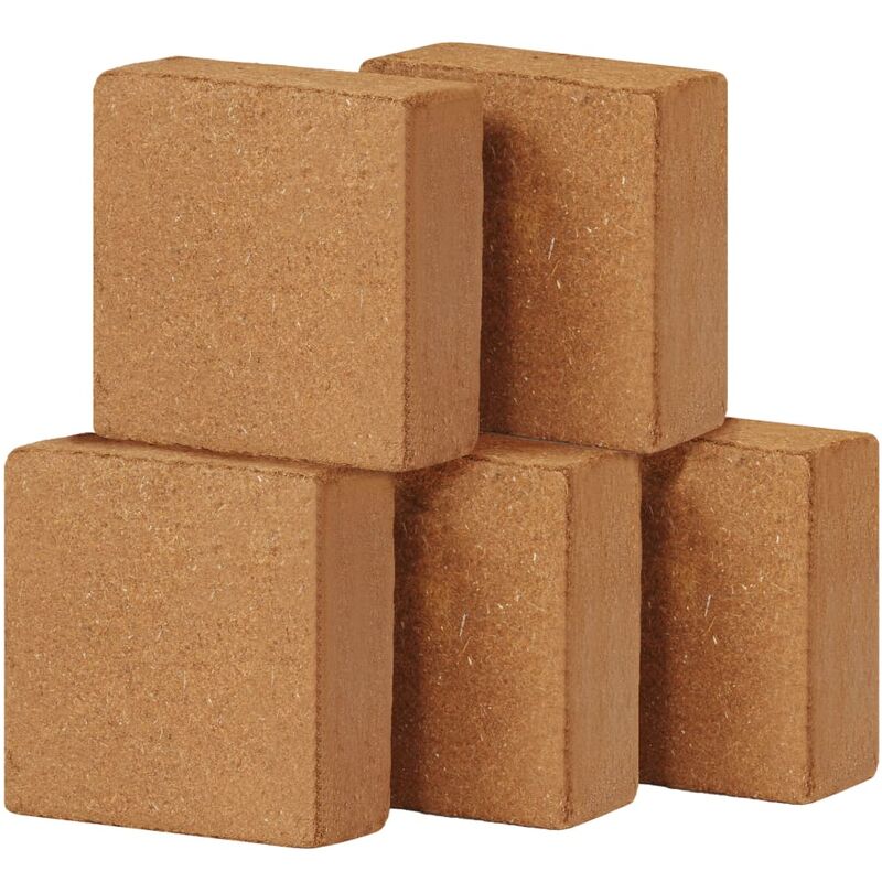

Bloques de fibra de coco 5 kg 30x30x10 cm 5 unidades