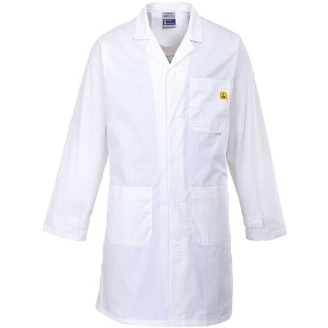 Blouse Antistatique ESD Blanc S