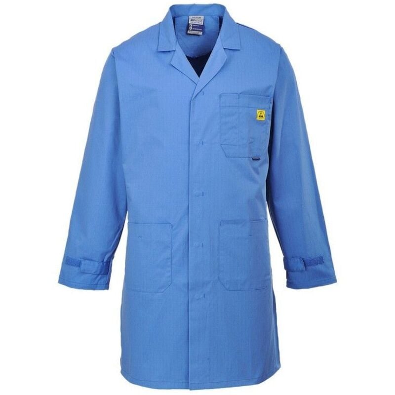 Blouse Antistatique esd Hamilton Bleu 2XL
