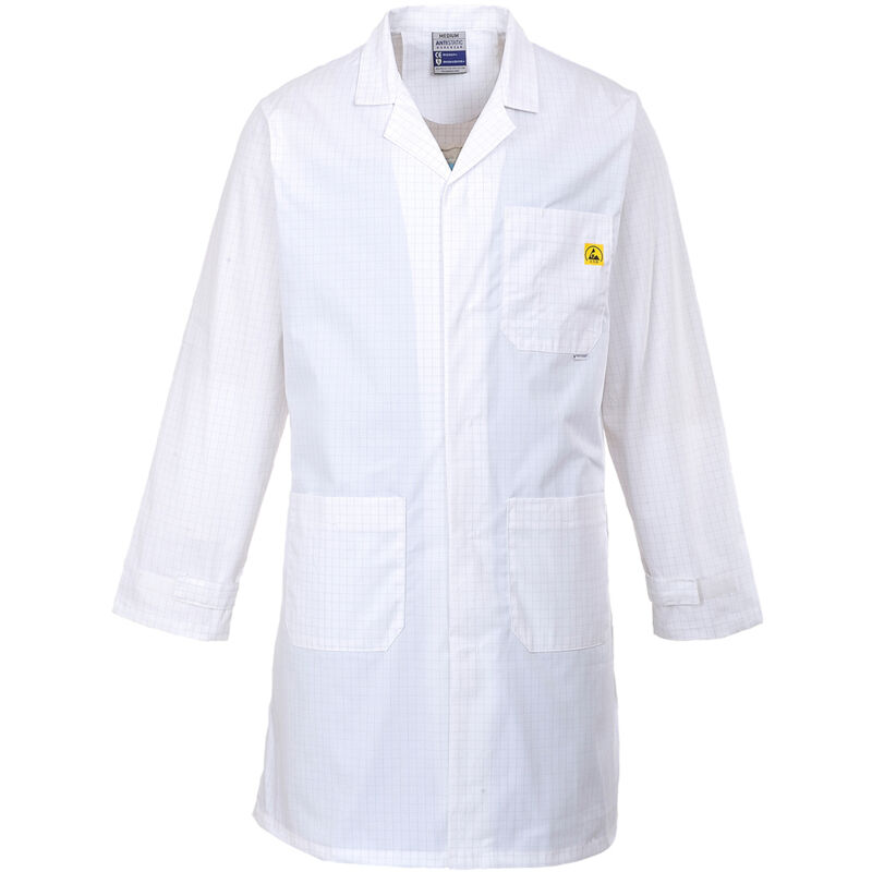 Blouse Antistatique esd Blanc l