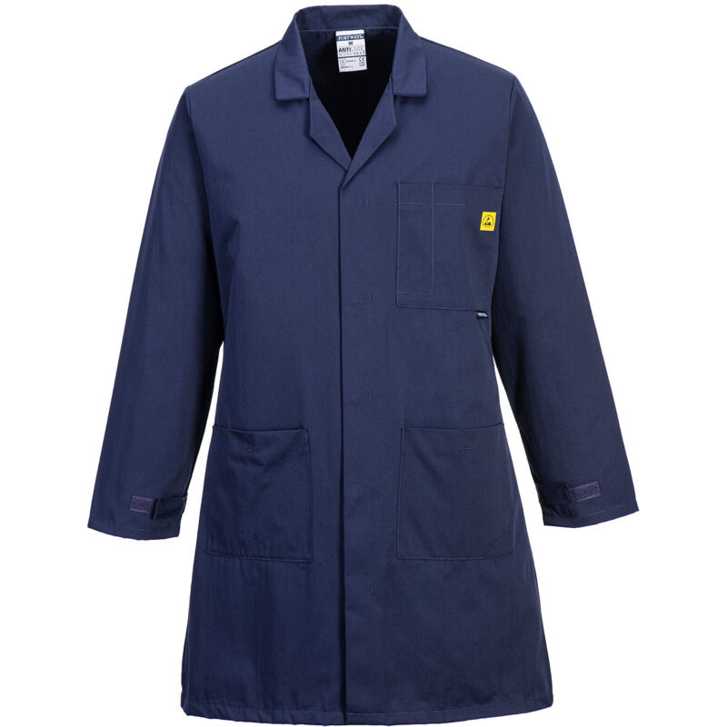 Portwest - Blouse Antistatique esd couleur : Marine taille xl