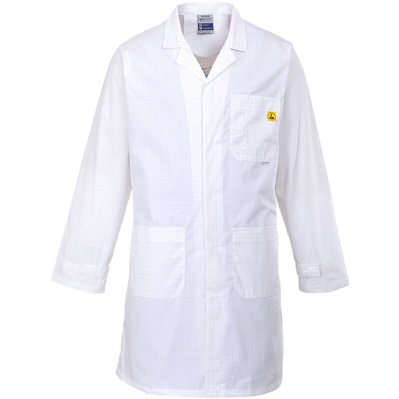 Blouse Antistatique esd Blanc 2XL