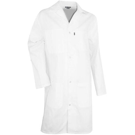 Blouse blanche de laboratoire 100% coton PALETTE LMA Blanc 12 ans