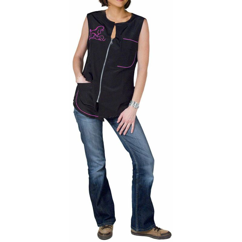 Phoenix Universal - Blouse Carina sans manches Rose Taille : L