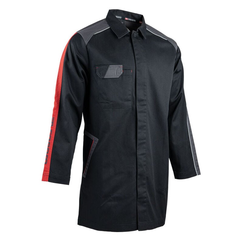 Facom - Blouse de travail multipoches corner - Noir/Gris 2XL - 6