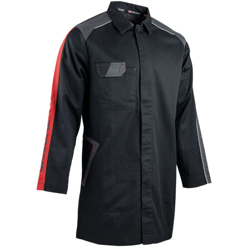 Blouse de travail Facom corner homme Noir / Rouge 3XL
