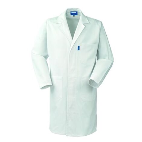 Blouse de travail homme 100% coton blanc - taille L - Maxiburo