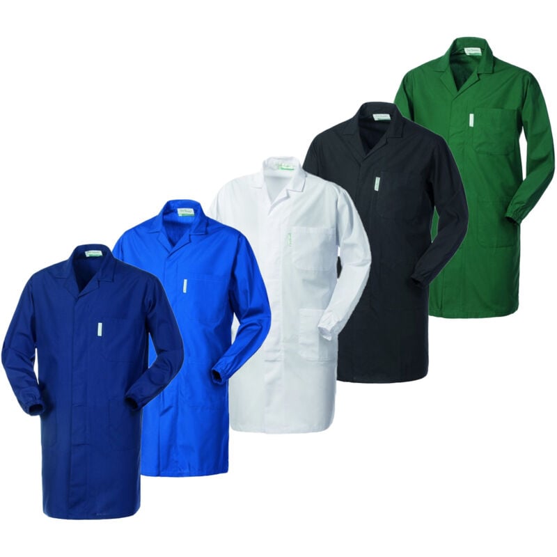 Blouse de travail homme en tissu mélangé bleu - taille XXL - Maxiburo