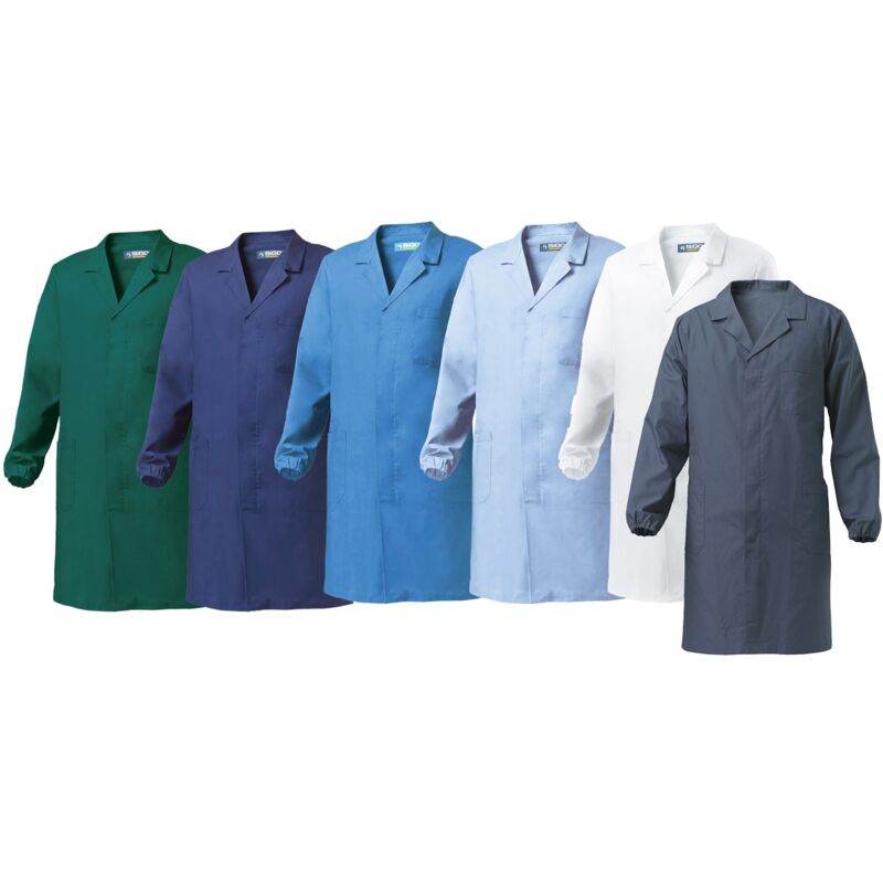 Blouse de travail homme Siggi Capri - l - Blanche