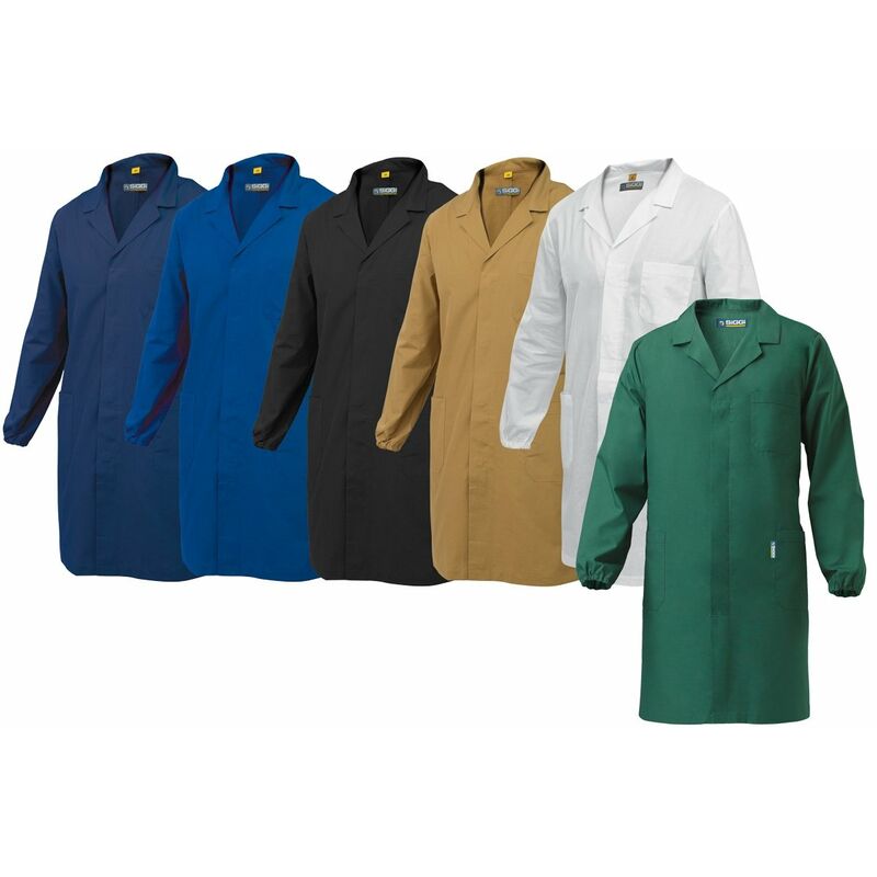Blouse de travail pour hommes Siggi Record - 46 (EU) - Noir