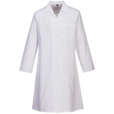 Blouse Femme Agroalimentaire une poche Portwest Blanc 3XL