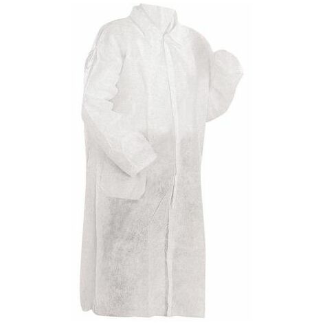 BLOUSE POLYPROPYLÈNE 35G/M2 BLANCHE T4/XL - 4180171 T4 NOTRE SELECTION 4180171-XL