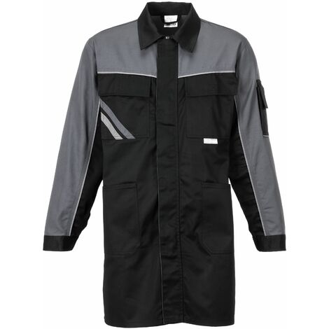 Blouse professionnelle hommes Highline noir/ardoise/zinc Taille 42 - schwarz