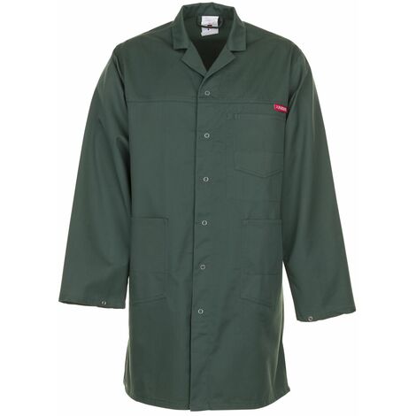 Blouse professionnelle MG 260 vert moyen Taille 56