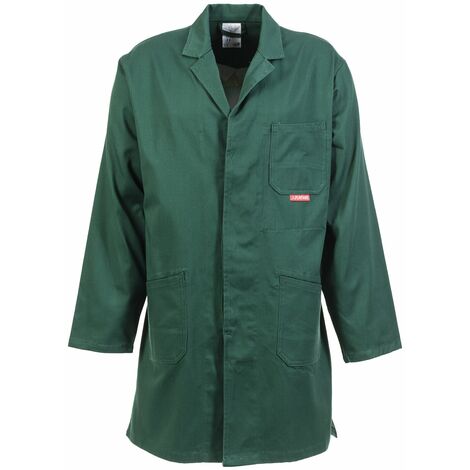 Blouse professionnelle MG 290 vert moyen Taille 48