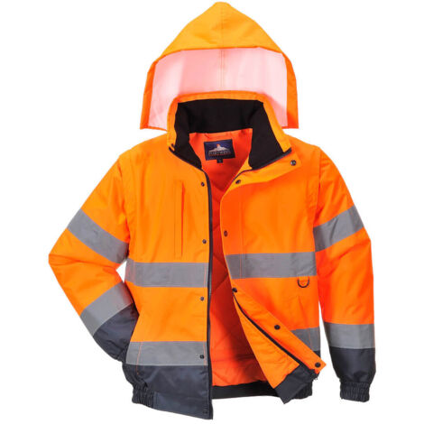 Blouson 2-en-1 HiVis couleur : Orange taille XS - PORTWEST