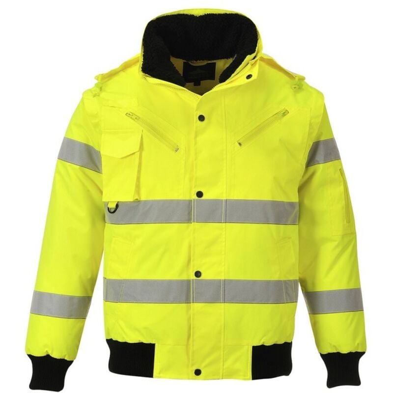 Blouson Bomber HiVis 3 en 1 Jaune m