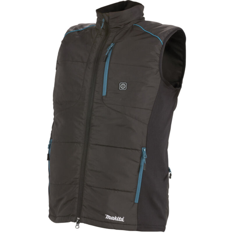 Gilet thermique Makita noir, taille s (DCV202ZS)