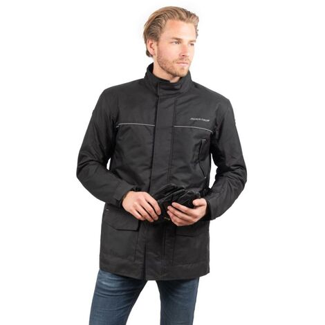 Blouson de Moto Homme Winter Classic Rider-Tec Textile Noir