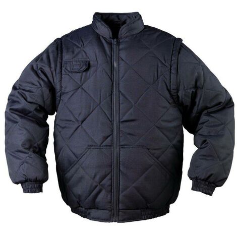 CHOUKA SLEEVE Blouson de travail chaud professionnel Bleu marine