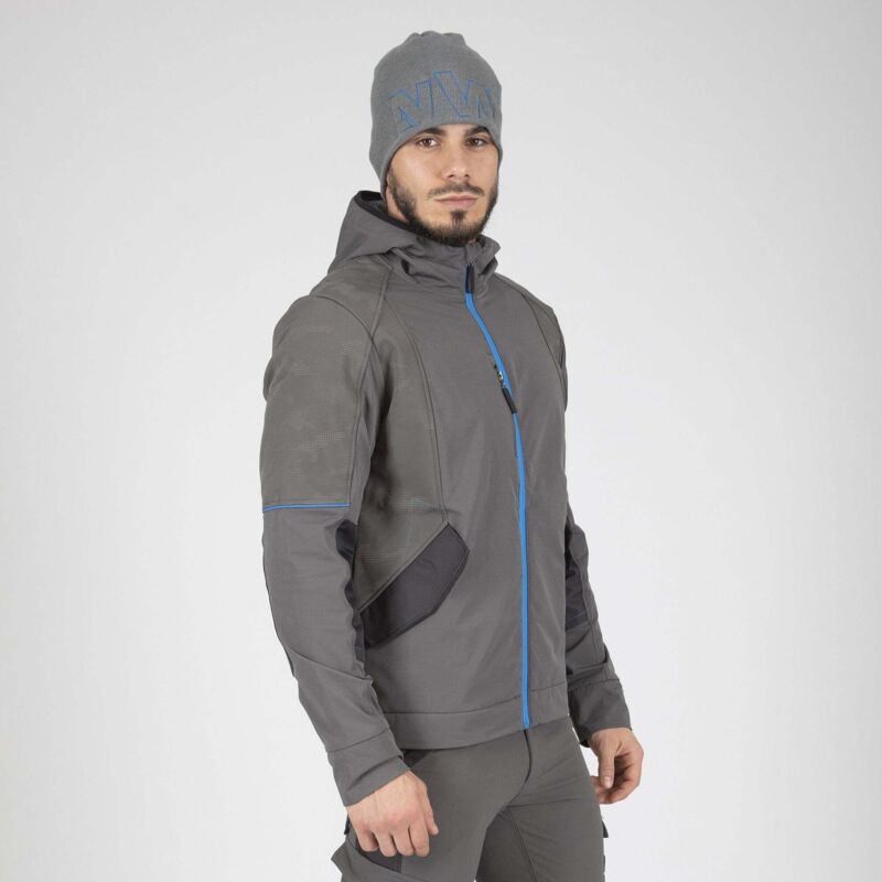 Blouson de travail garcia gris/bleu taille m