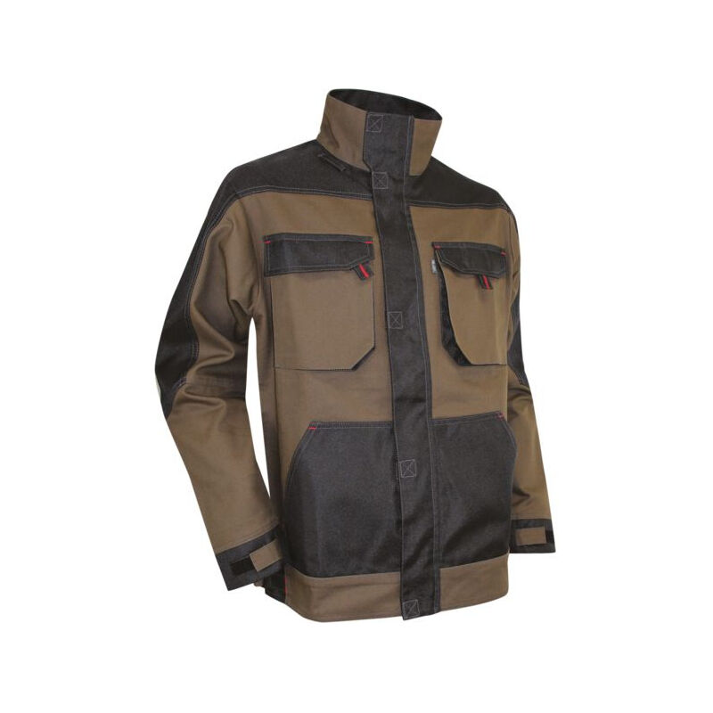 Veste Résine Taupe/Noir - T.6