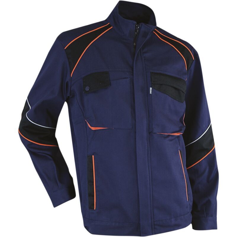 Blouson LMA HOUE marine / noir / orange T.3XL - 2056 T.7