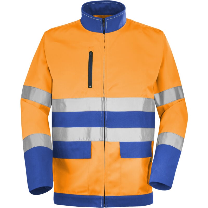 Blouson fluo base xp orange fluo/bleu bugatti l