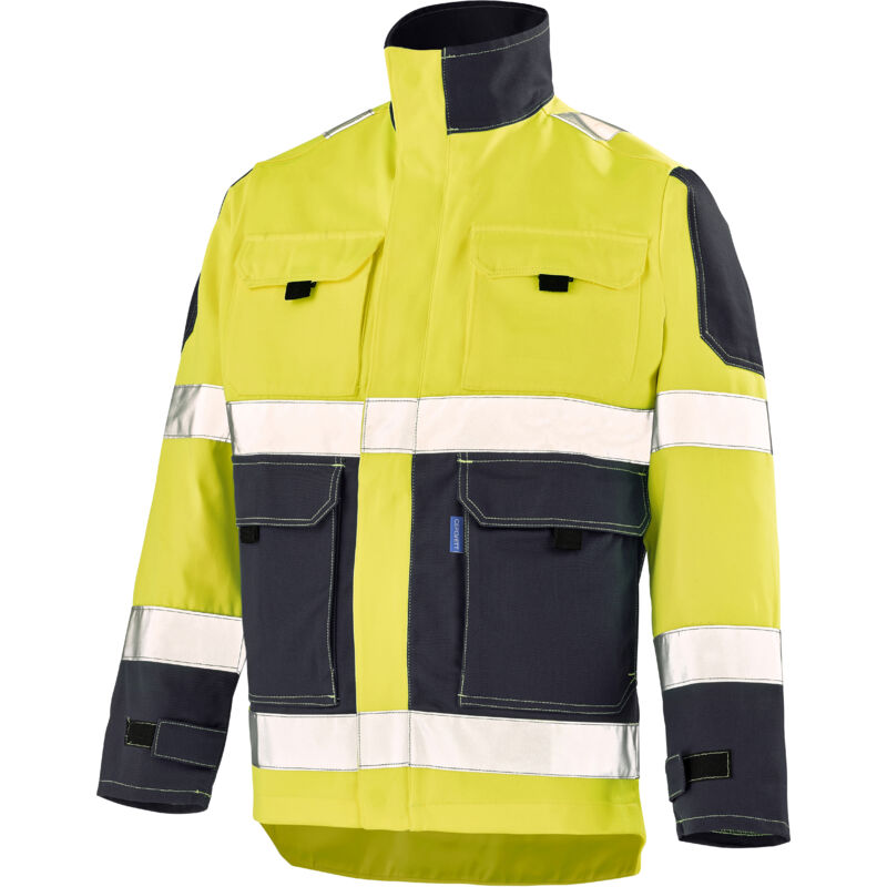 Blouson fluo tech jaune fluo/dark blue 3XL