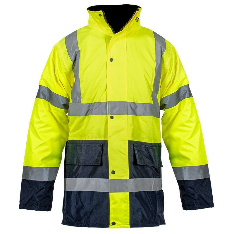 Vito - Blouson jaune fluo Taille xl Bande réfléchissante haute visibilité 100% polyester