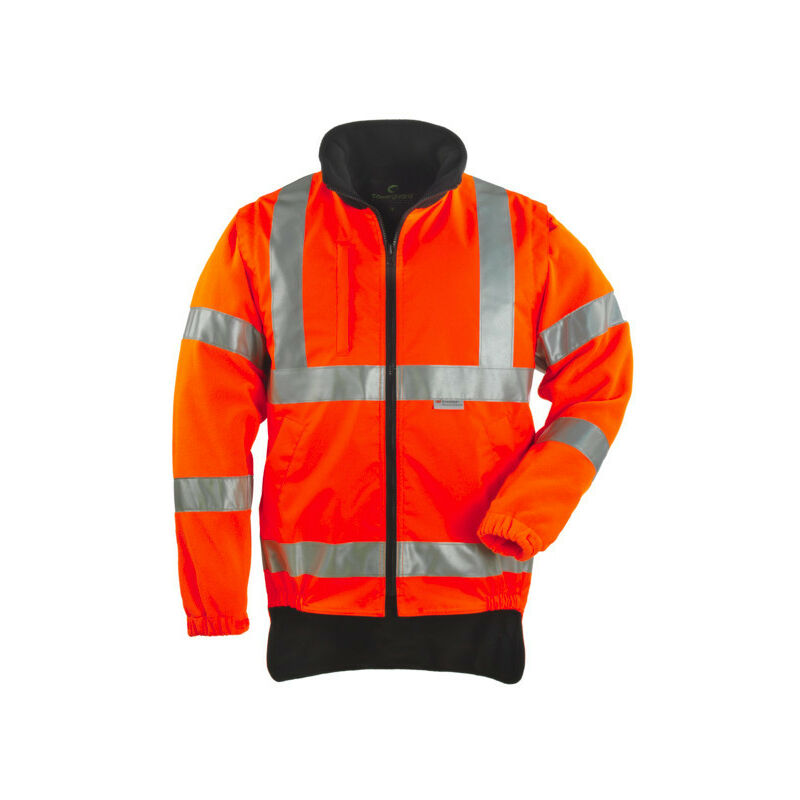 Veste polyester Hi-Way orange manches amovibles 3M taille xxl Coverguard