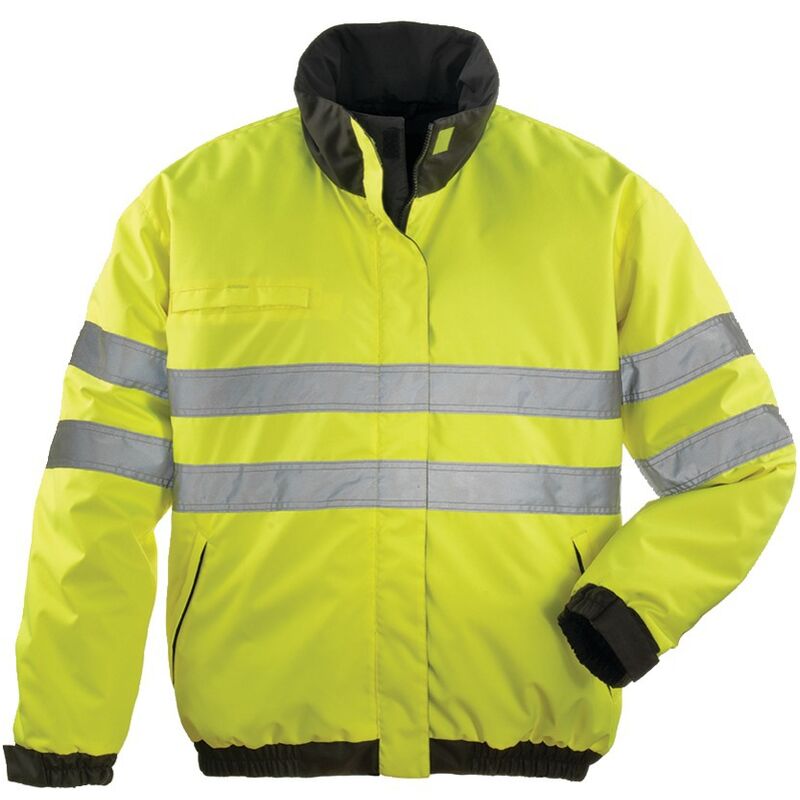 Coverguard - Blouson hi way réversible 2 en 1 jaune fluo/noir T2XL 7HWBYXXL
