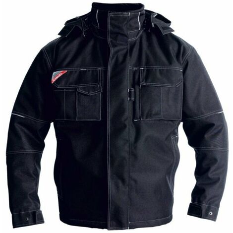 Blouson Matelasse Oxford Noircombat Taille 4xl 15490-no-4xl