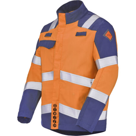Blouson multirisque HV ABRA orange/marine - T1 - CEPOVETT